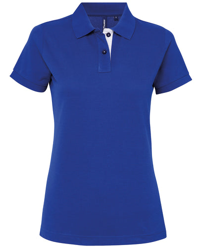 Asquith & Fox Women's contrast polo