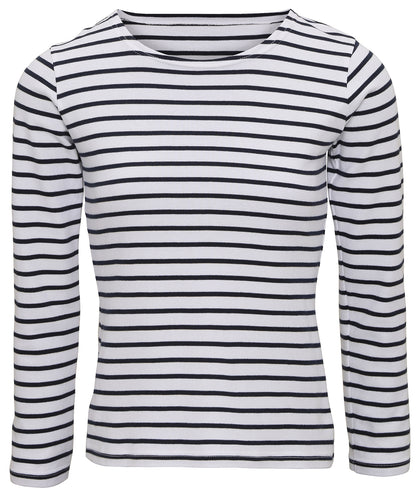 Asquith & Fox Women's Marinière coastal long sleeve tee