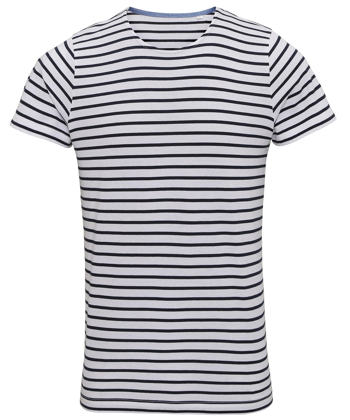 Asquith & Fox Men's Marinière coastal short sleeve tee
