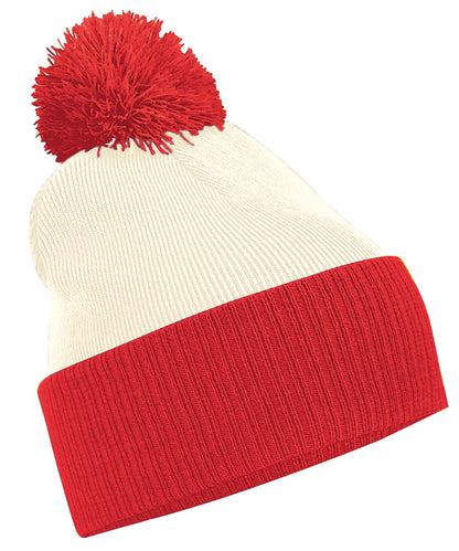 Beechfield Snowstar® two-tone beanie