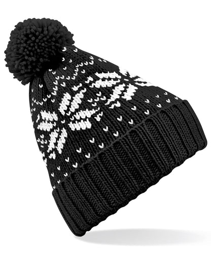 Beechfield Fair Isle snowstar® beanie