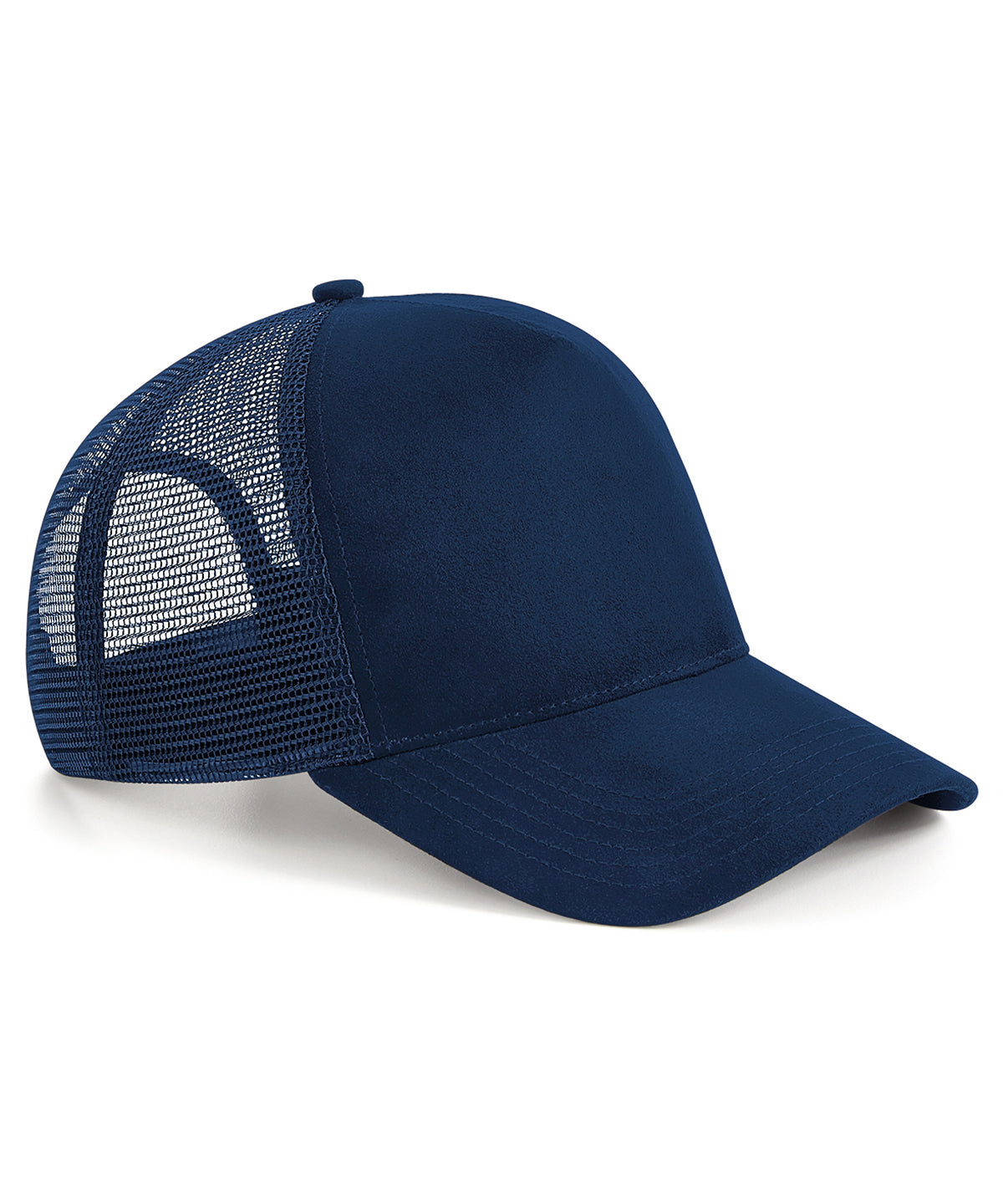 Beechfield Suede snapback trucker