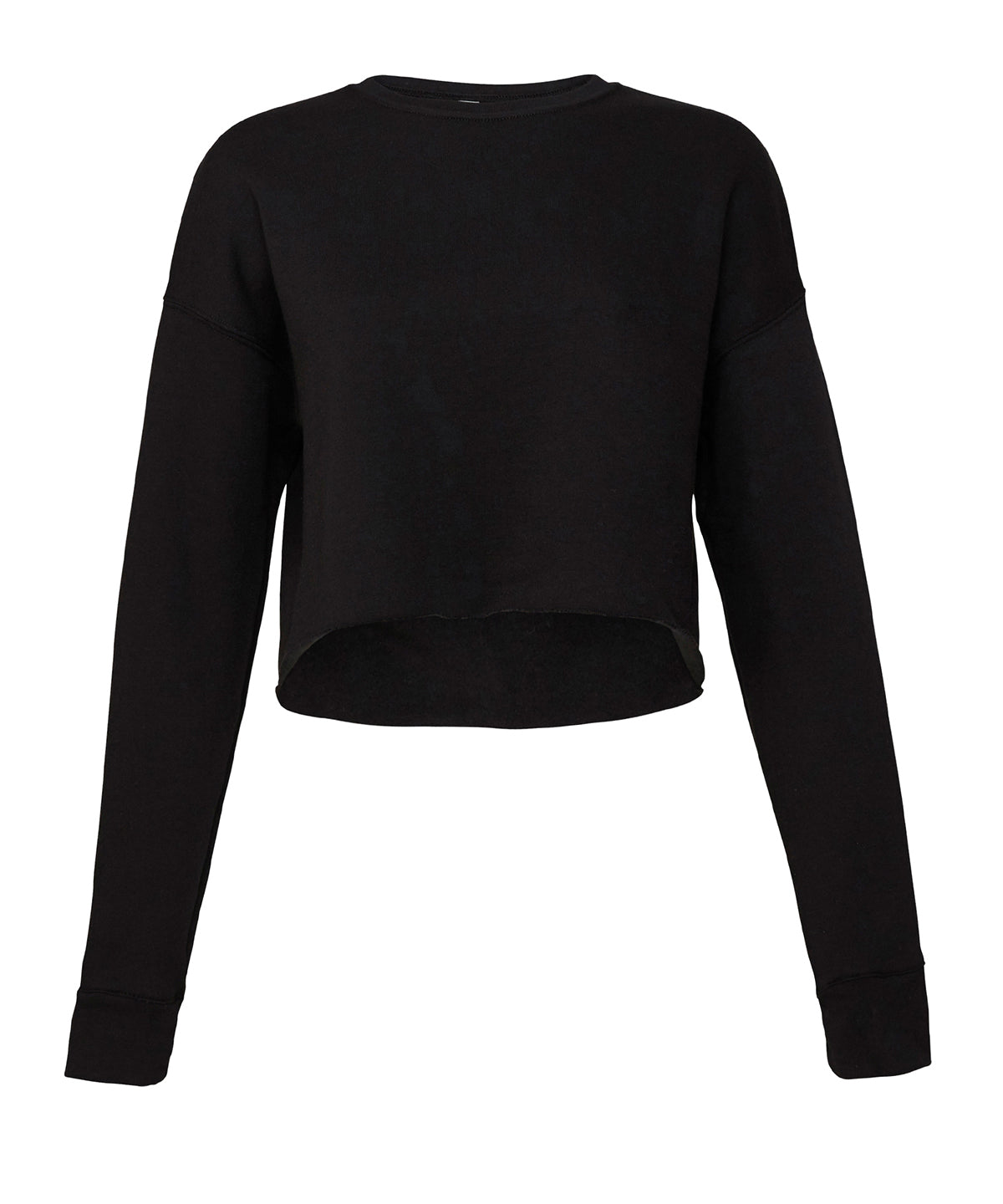 Bella Canvas Women's cropped crew fleece