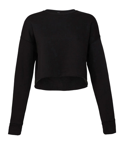Bella Canvas Women's cropped crew fleece