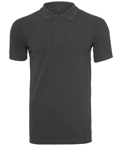 Build Your Brand Piqué polo shirt