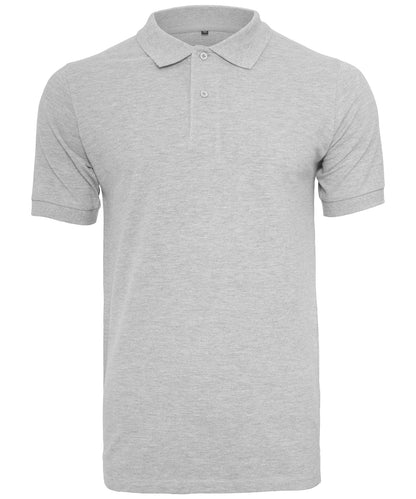 Build Your Brand Piqué polo shirt