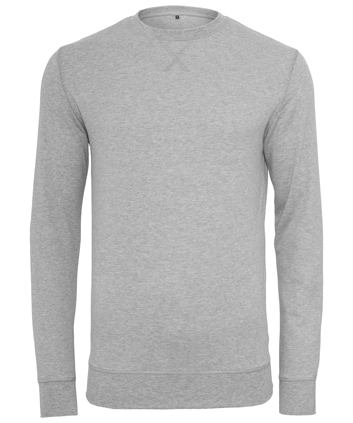 Build Your Brand Light crew sweatshirt