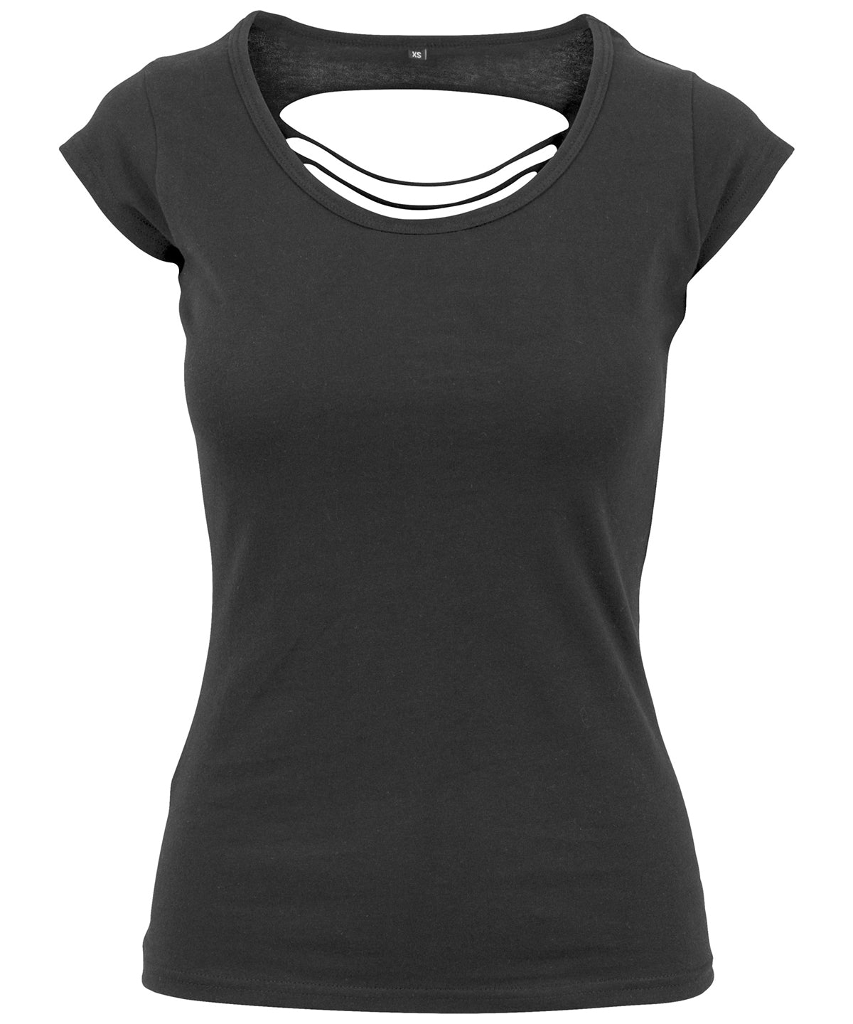 Build Your Brand Women's back cut tee