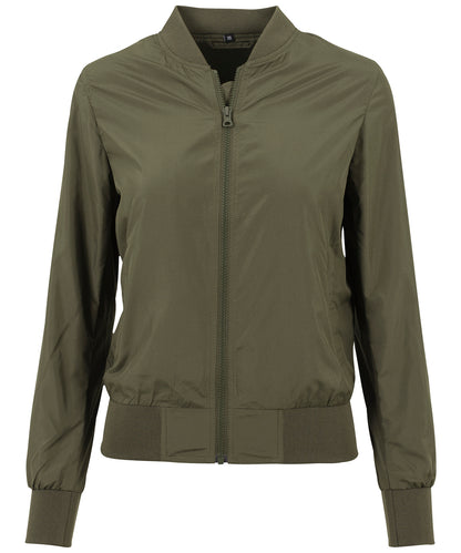 Build Your Brand Women's Light bomber jacket