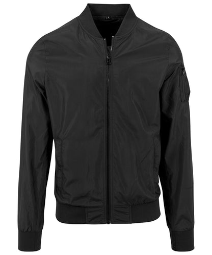 Build Your Brand Light Bomber jacket