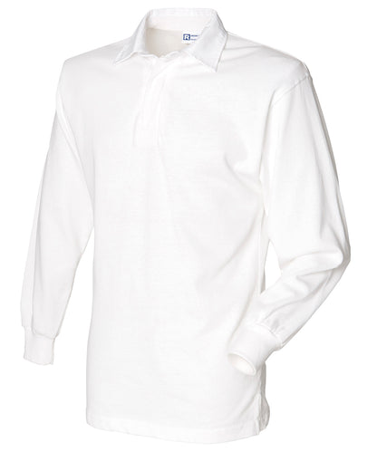 Front Row Long sleeve plain rugby shirt