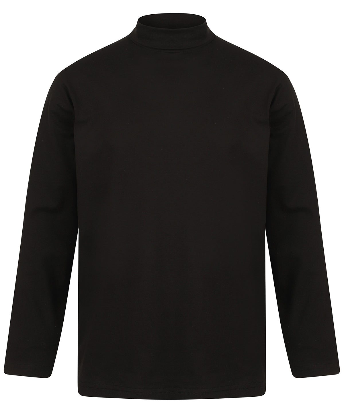 Henbury Long sleeve roll neck top