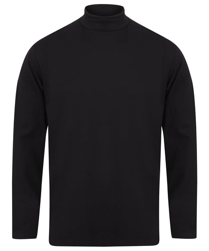 Henbury Long sleeve roll neck top