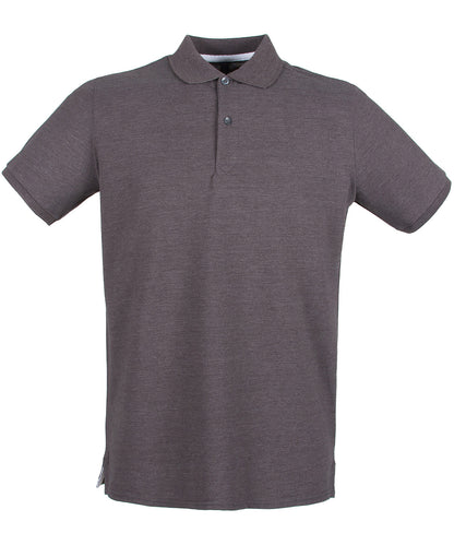 Henbury Micro-fine piqué polo shirt