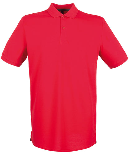 Henbury Micro-fine piqué polo shirt