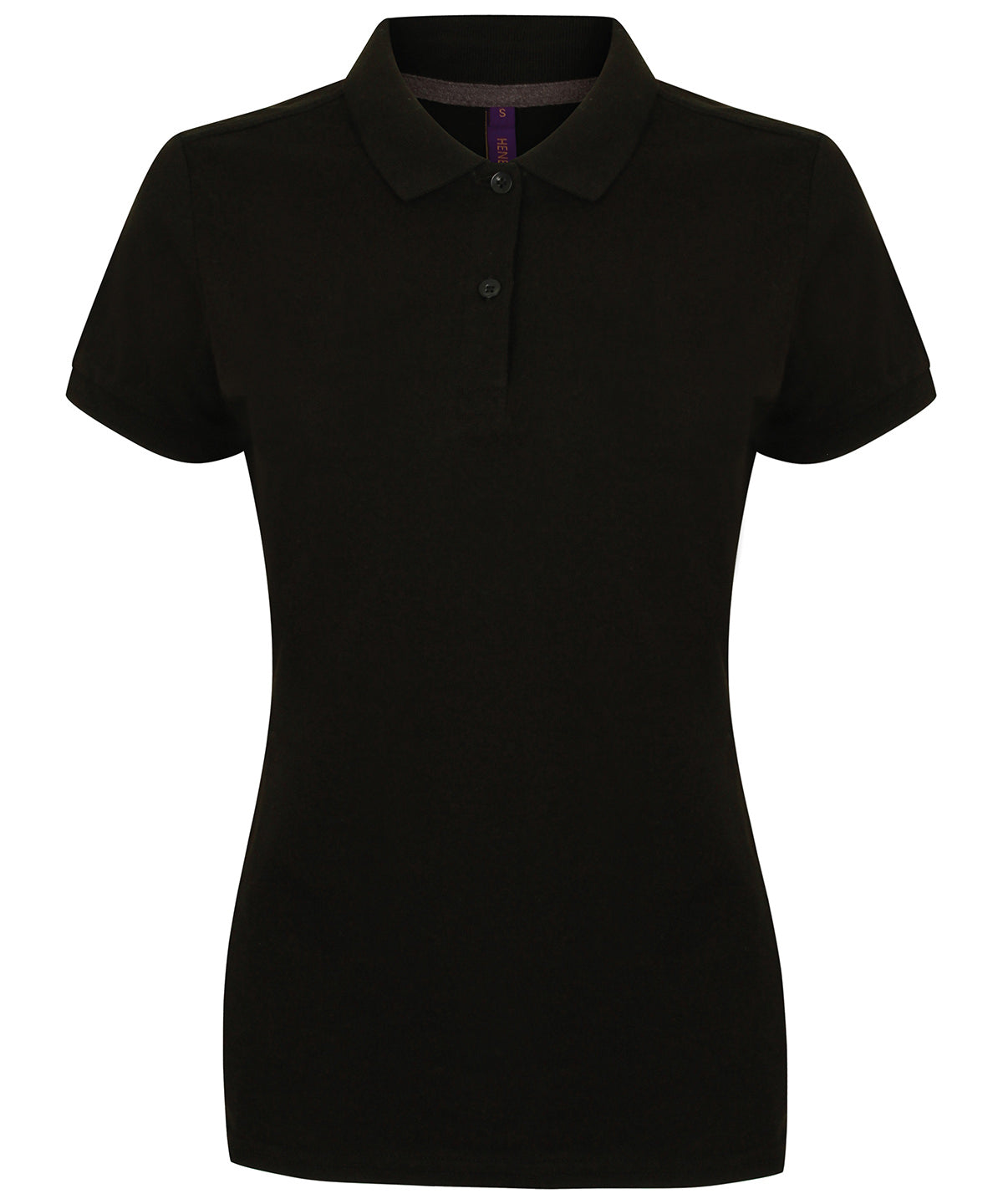 Henbury Women's micro-fine piqué polo shirt