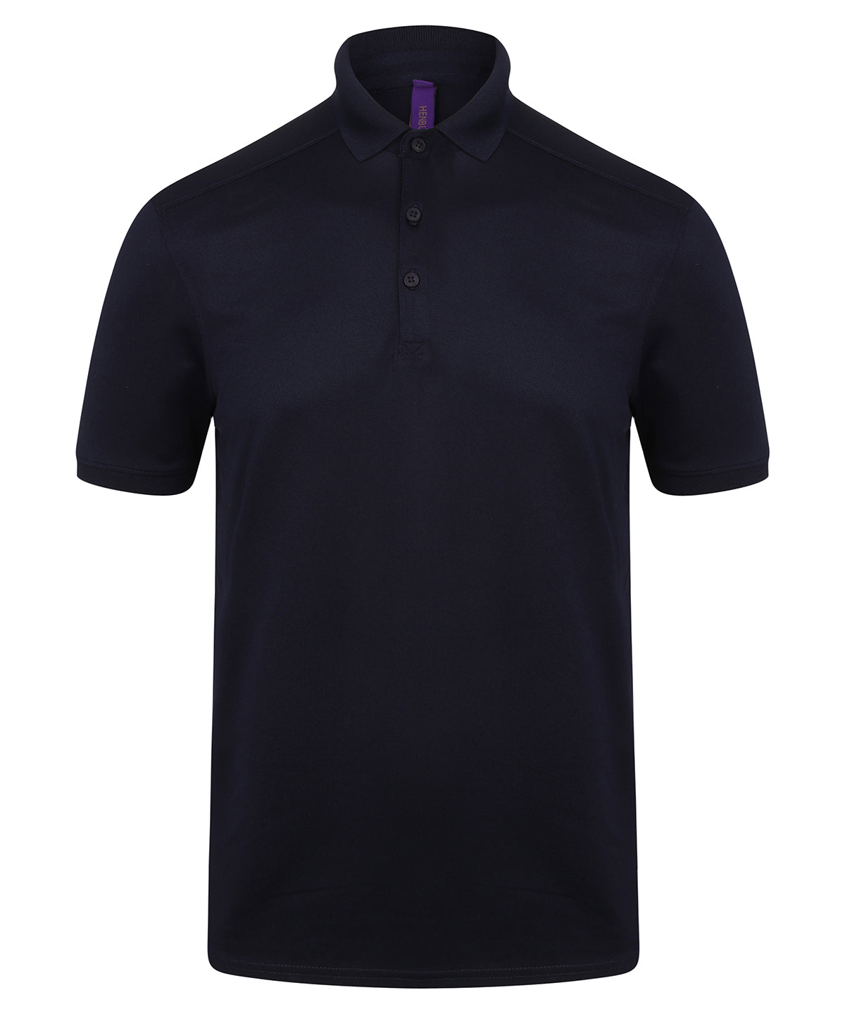 Henbury Stretch polo shirt with wicking finish (slim fit)
