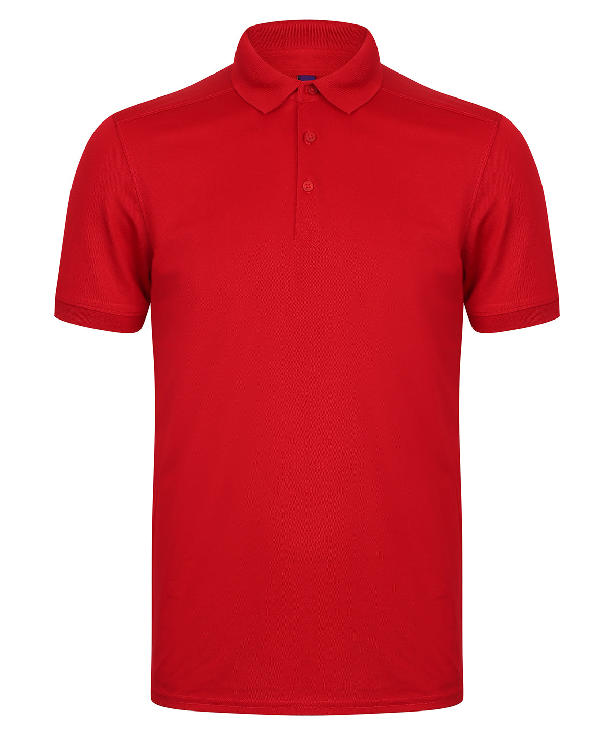 Henbury Stretch polo shirt with wicking finish (slim fit)
