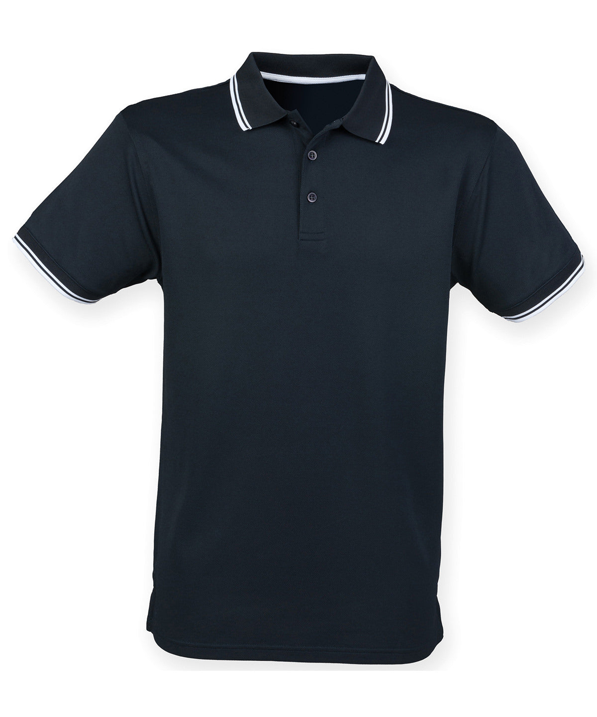 Henbury Double tipped Coolplus® polo shirt