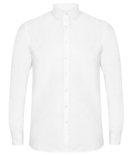 Henbury Modern long sleeve Oxford shirt