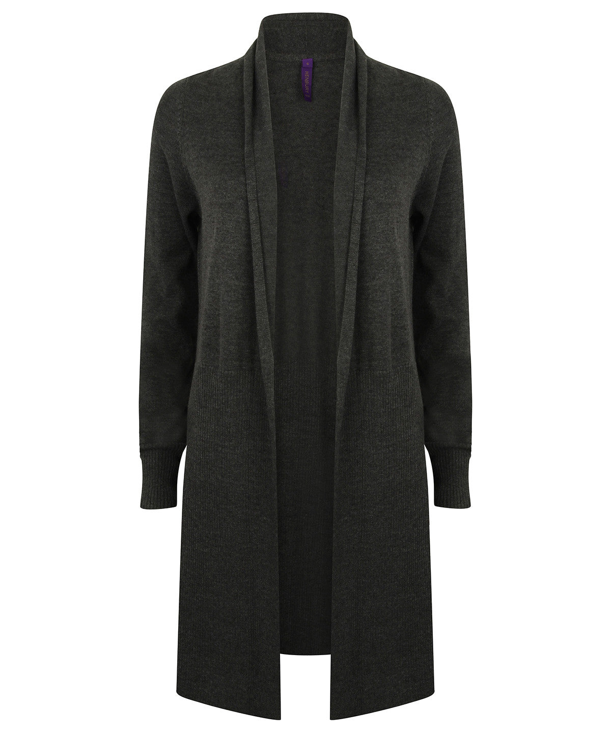 Henbury Women's longline open cardigan