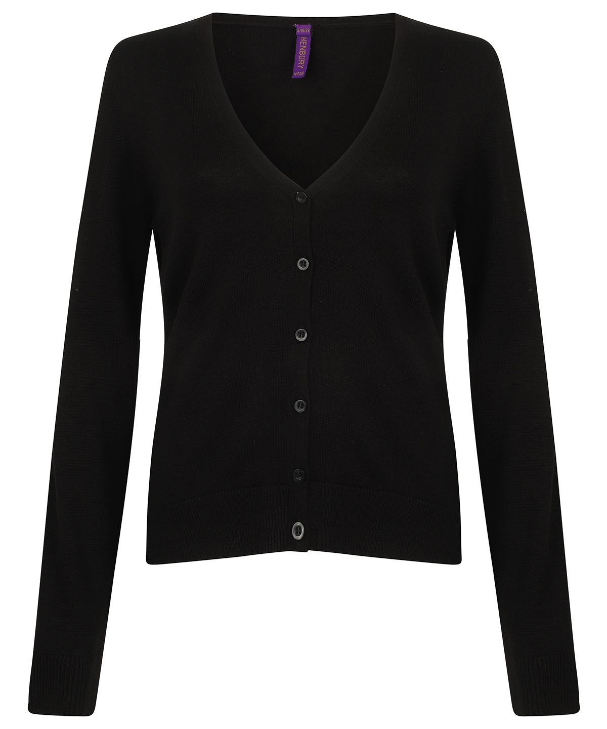 Henbury Women's v-neck cardigan