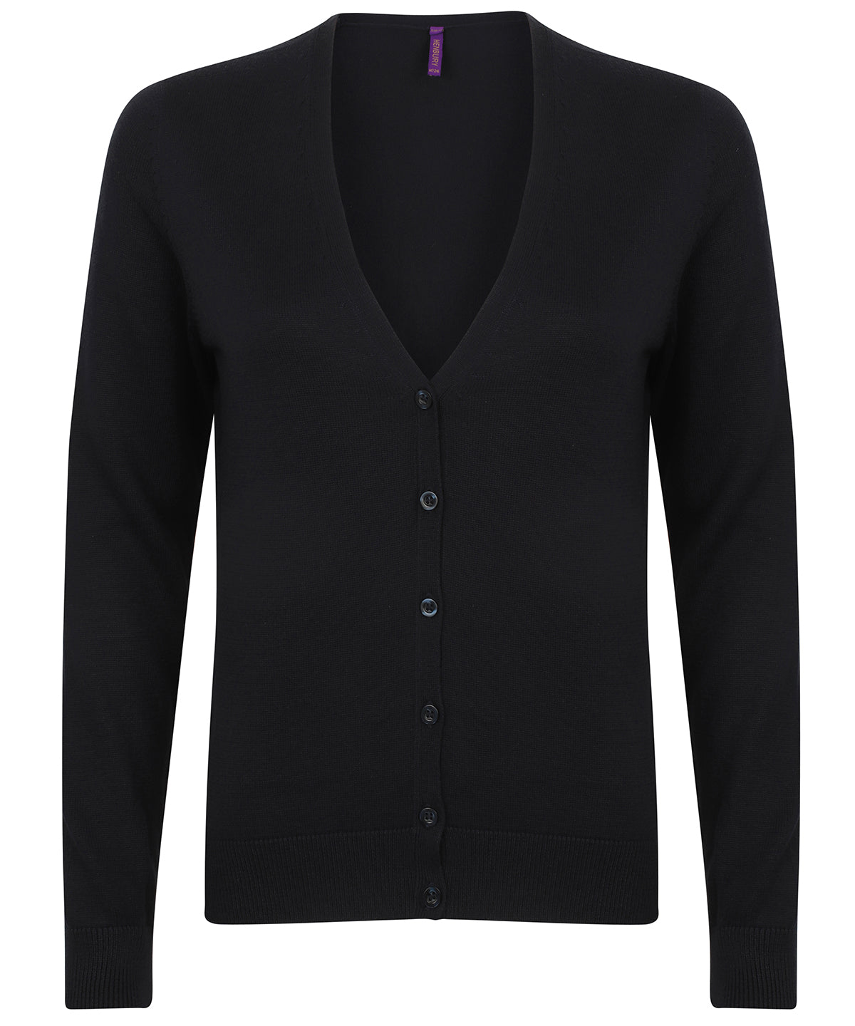 Henbury Women's v-neck cardigan