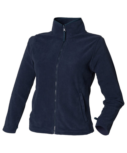 Henbury Women's microfleece jacket