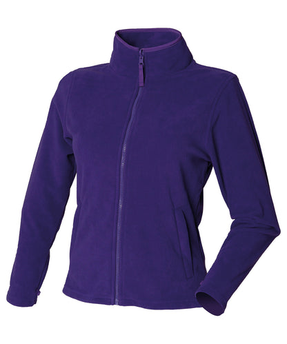 Henbury Women's microfleece jacket
