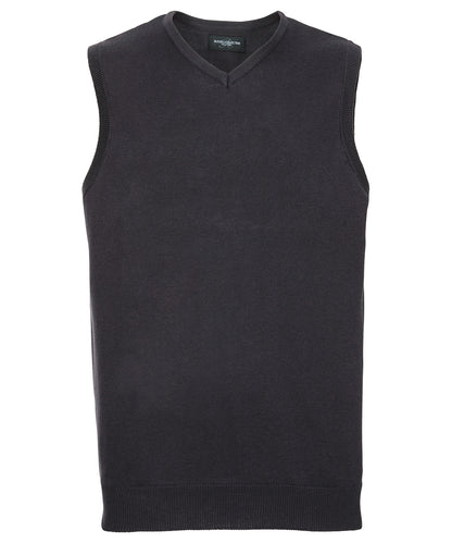 Russell Athletic Collection V-neck sleeveless knitted sweater