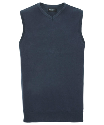 Russell Athletic Collection V-neck sleeveless knitted sweater