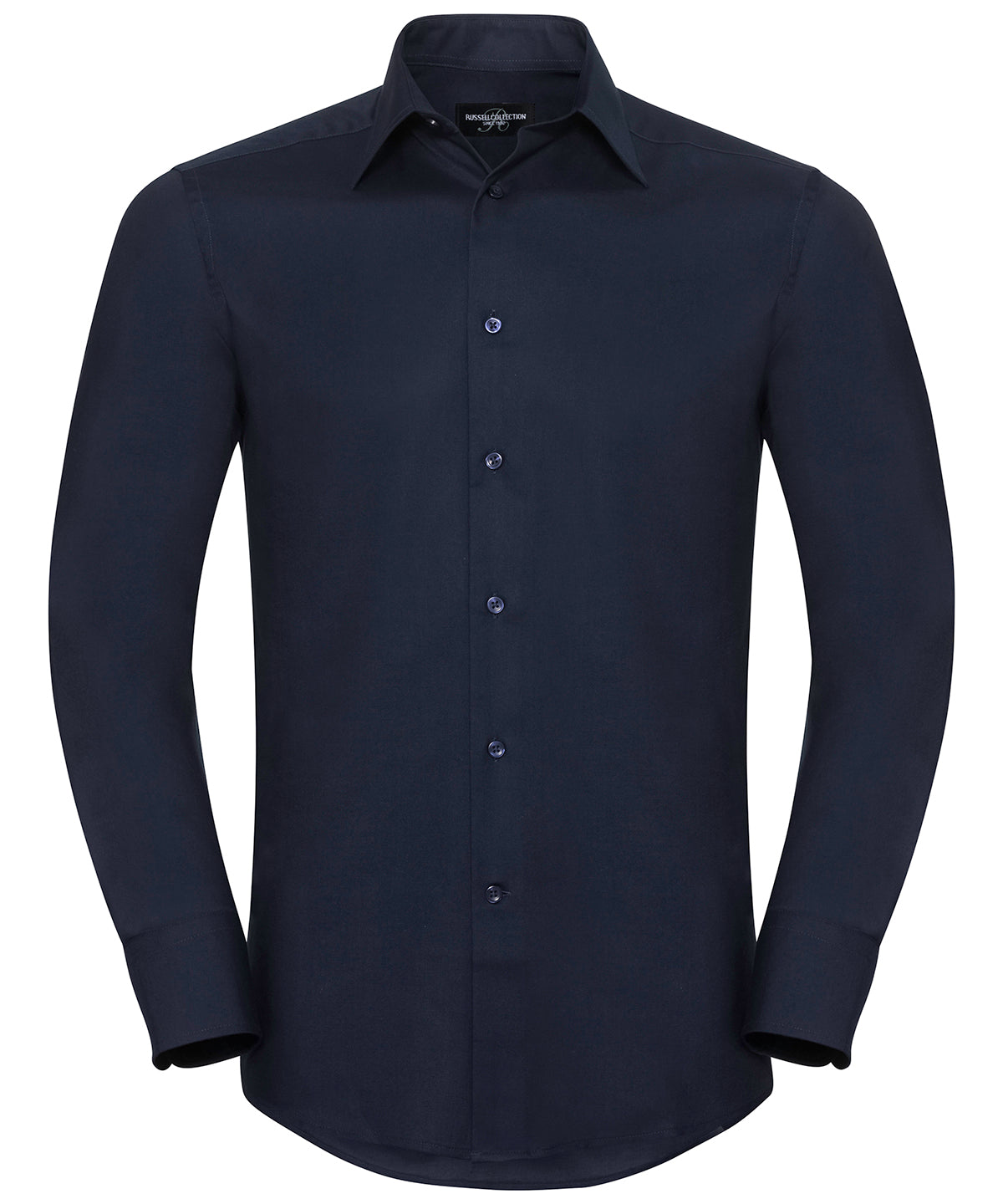 Russell Athletic Collection Long sleeve easycare tailored Oxford shirt