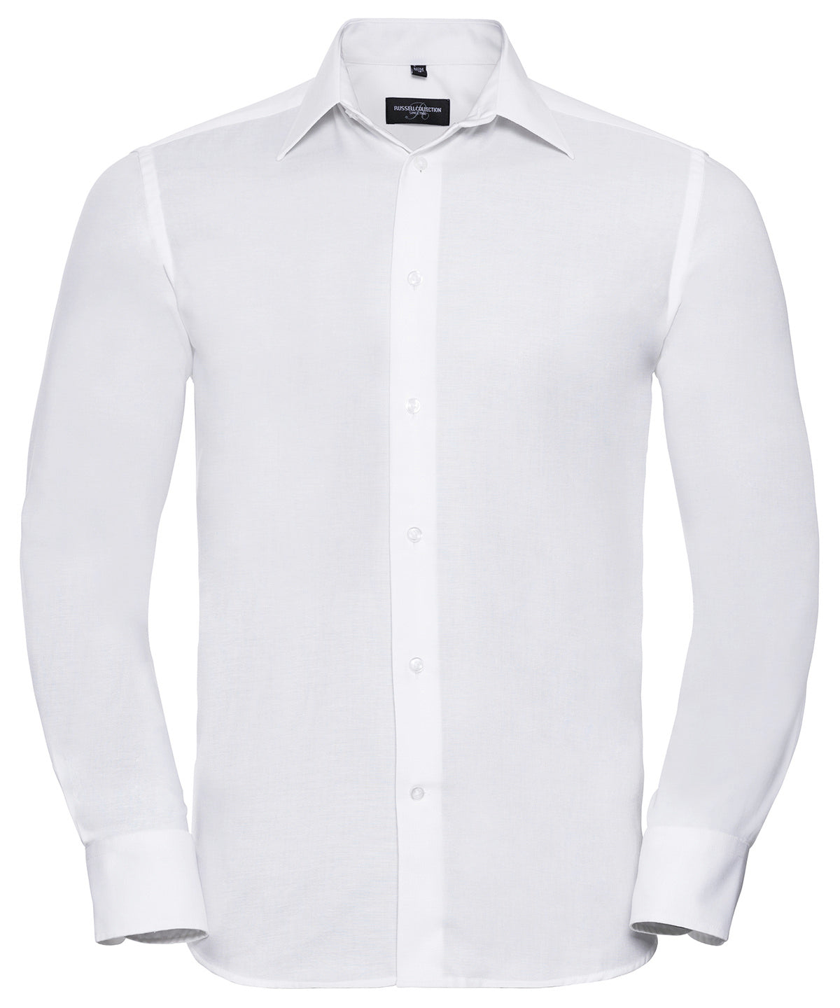 Russell Athletic Collection Long sleeve easycare tailored Oxford shirt