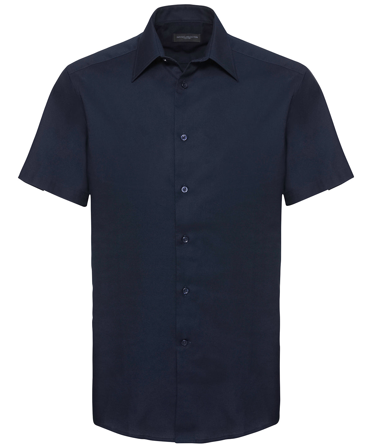 Russell Athletic Collection Short sleeve easycare tailored Oxford shirt