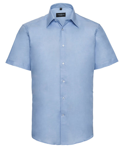 Russell Athletic Collection Short sleeve easycare tailored Oxford shirt
