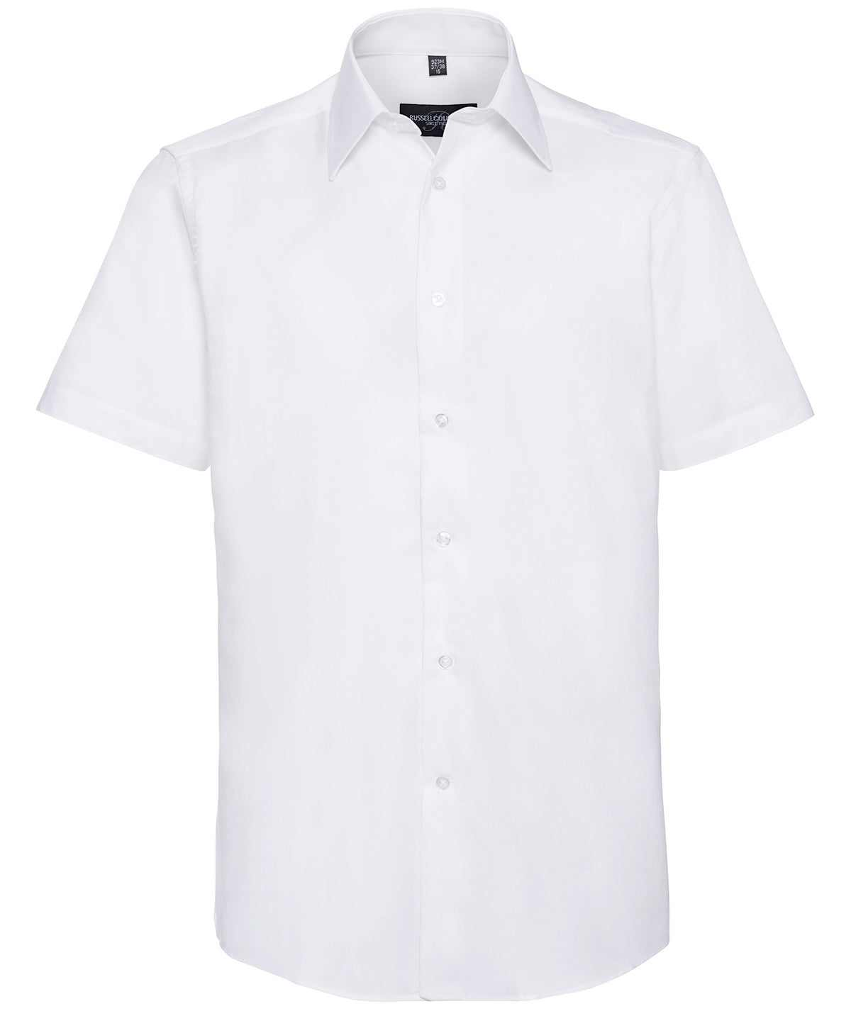 Russell Athletic Collection Short sleeve easycare tailored Oxford shirt