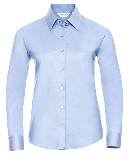 Russell Athletic Collection Women's long sleeve easycare Oxford shirt