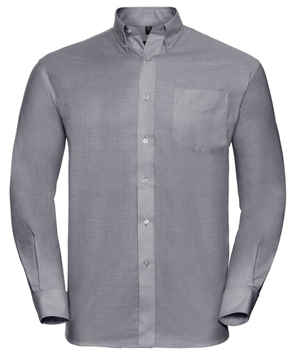 Russell Athletic Collection Long sleeve easycare Oxford shirt