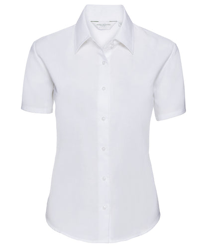 Russell Athletic Collection Women's short sleeve Oxford shirt