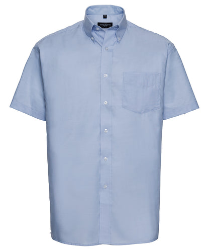 Russell Athletic Collection Short sleeve easycare Oxford shirt