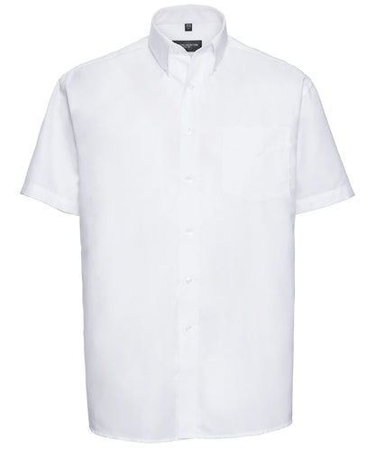Russell Athletic Collection Short sleeve easycare Oxford shirt