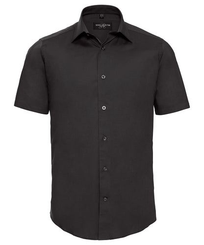 Russell Athletic Collection Short sleeve easycare fitted shirt
