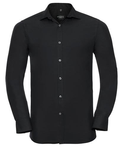 Russell Athletic Collection Long sleeve ultimate stretch shirt