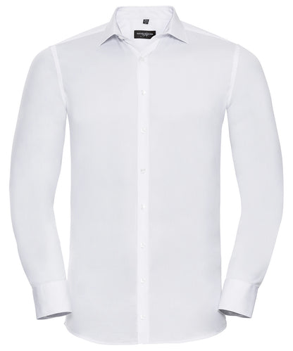 Russell Athletic Collection Long sleeve ultimate stretch shirt
