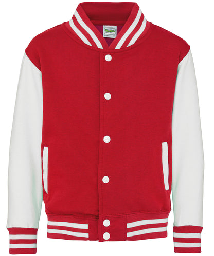 AWDis Just Hoods Kids varsity jacket