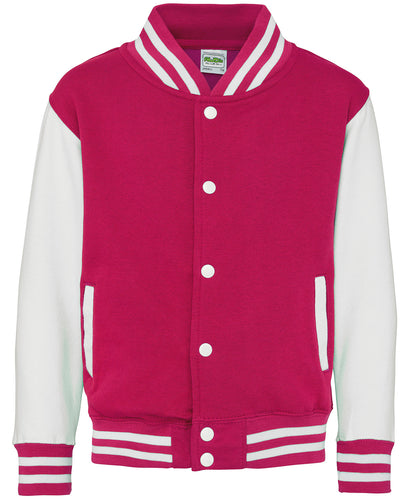 AWDis Just Hoods Kids varsity jacket