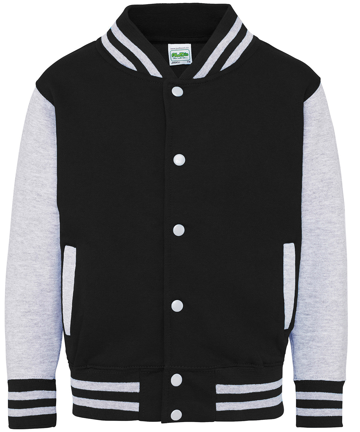 AWDis Just Hoods Kids varsity jacket