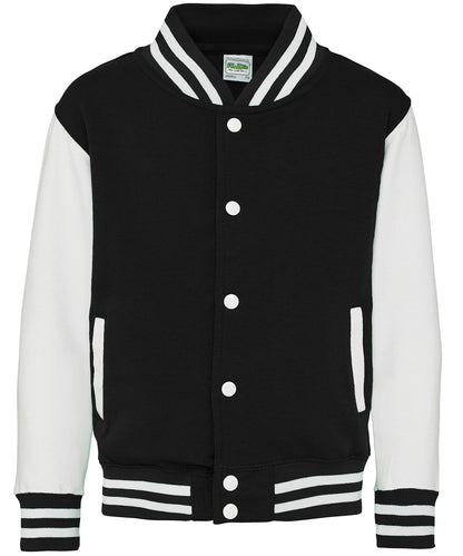 AWDis Just Hoods Kids varsity jacket
