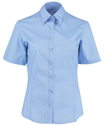 Kustom Kit Business blouse short-sleeved (tailored fit)