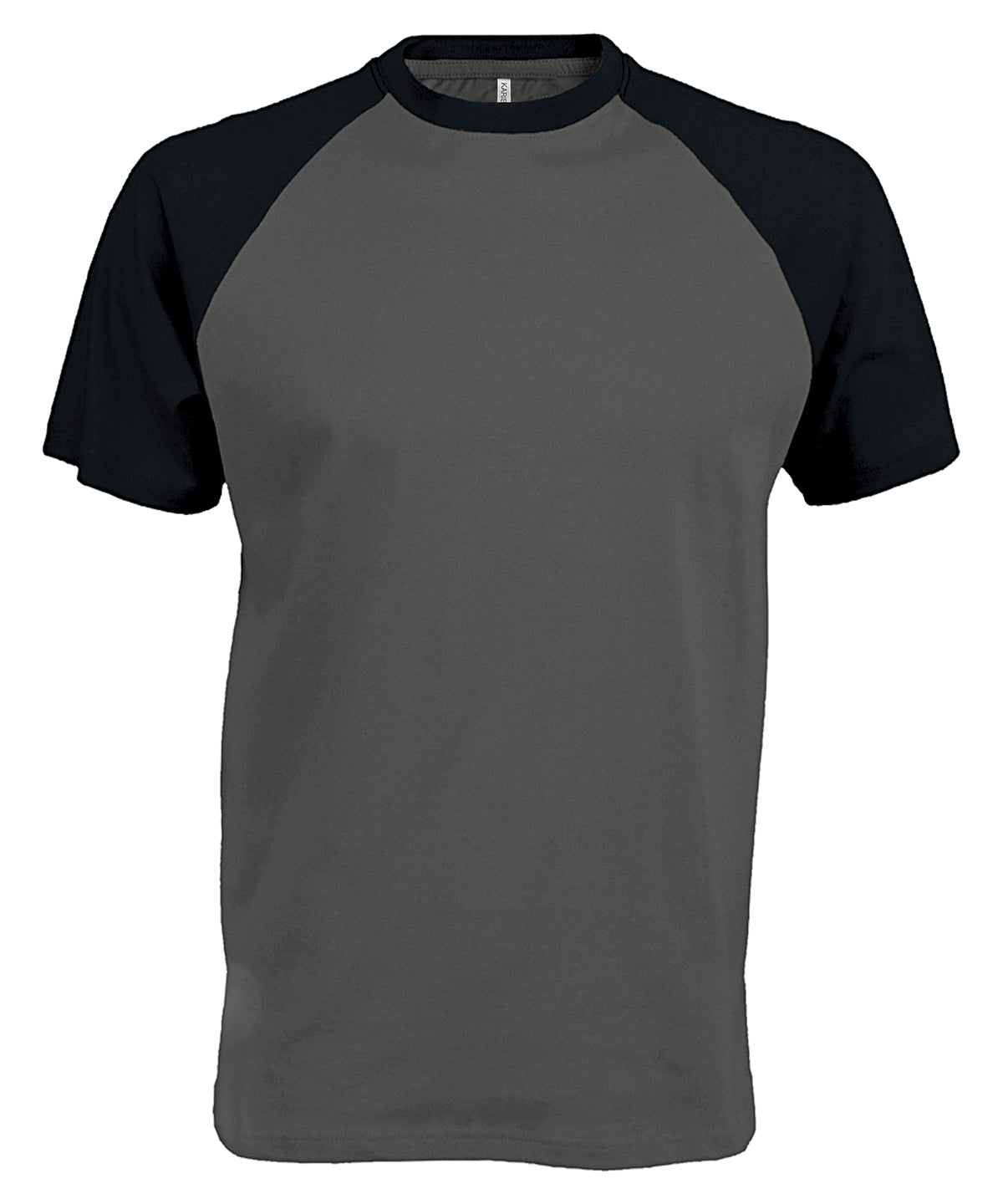 Kariban Baseball Short-sleeved two-tone T-shirt